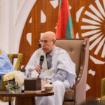 الرئيس الغزواني يلتقي أفراد الجالية الموريتانية في قطر