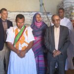 وزير الزراعة يقوم بجولة تفقدية لمشروع التنمية الزراعية “الرافد سوكام” في ولاية اترارزة