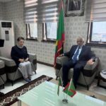 وزير الطاقة يقوم بزيارة ميدانية لمتابعة مشروع تزويد أدياده بالكهرباء