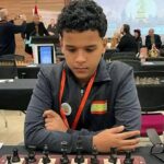 لاعب موريتاني يتصدر فئة أقل من 16 عامًا في البطولة الفرنكوفونية للشطرنج