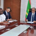 وزير الثقافة يلتقي بالفنان الموريتاني الذي حصل على جائزة آفريما لأفضل فنان في شمال إفريقيا